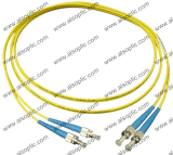 Optic Fiber Patch Cord (ST-FC-SM-Duplex)