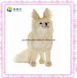 White Beautiful Fox Soft Plush Toys