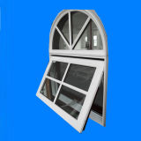 Top Arched Aluminum Awning Window with Grills Design