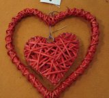 Heart Willow Decoration, Willow Crafts (HB201010)