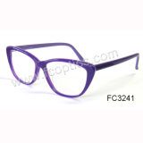 2015 New Tendency Acetate Optical Frame, Best Sale Cat Eye Women Eyewear FC3241