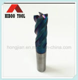 High Speed HRC65 Bule Nano Coated Carbide Tool