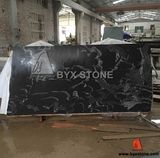 Snow Grey Granite Black Slab for Floor / Wall