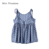 100% Cotton Woven Baby Dress for Summer
