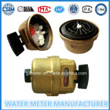 Brass Volumetric Rotary Piston Water Meter of Dn15-25mm