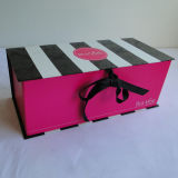 Various Design Gift Box with Printed Ribbon