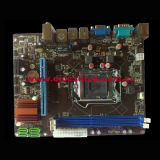 Micro ATX H61-1155 Desktop Motherboard with 2*DDR3/4*SATA//4*USB