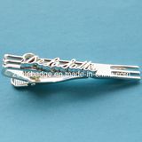 Custom High Quality Silver Tie Clip (ele-TC02)