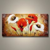 High Quality Flower Oil Painting Tulip Flower