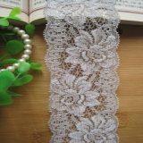 Garment Accessories Elastic Crochet Fabric Lace	with Best Price