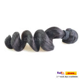 Natural Black Remy Human Hair Wholesale 7A Virgin Peruvian Hair