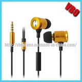 Handsfree Earphone Metal Earphone for iPhone 5/Mobile