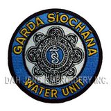 100% Garda Siochana Water Unit Embroidered Patch