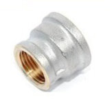 Fmale Through Brass Fitting for Water Pipe (BX-3005)