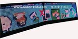 Outdoor LED Display (pitch 10mm full color 64X192 pixels) 