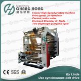 High Speed Chamber Doctor Blade Plastic Film Flexographic Printing Machine