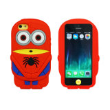 Fashion Red Spiderman Cartoon Silicon Case for iPhone 4/5/6g