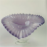 Lilac Unique Art Craft Glass Vase Decoration Glassware