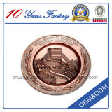 Custom Metal Crafts Metal Coin with Copper Plated