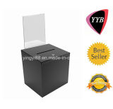Hot Selling Acrylic Charity Box with Lock