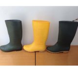 Fashion PVC Work Rain Men Footwear Safety Boots