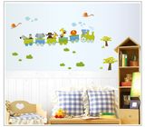 Ay7033 Cartoon Animal Train Kids Home Decor