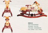 Cute Wooden Rocker Toy for Kids, Lovely Safe Eco-Friendly Sport Walking Horse Toy, Wooden Rocking Horse Toy