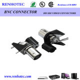BNC Female Right Angle Black Plastic Housing RF Connector
