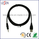 USB to 3.5mm Stereo Plug Cable