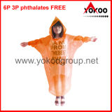 PE Disposable Raincoat with Sleeves (YB-51409)