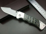 Wood Handle Folding Knife (SE-020)