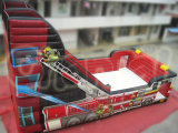 Commercial Use Slide Inflatable Fire Truck Slide Chsl244