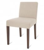 Pure Color Linen Fabric Dining Chair Restaurant Chair (2781060)