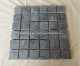 Black Slate Mosaic for Wall Tile Paving