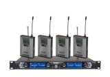 IR Synchronization UHF Wireless Meeting Microphone, 4 Transmitter Use in Same Time Without Interference