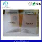 13.56MHz Transparent Smart Card/ Contactless RFID Business Card