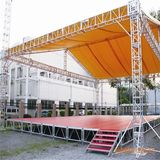 Assemble Movable Aluminum DJ Table Outdoor Big Concert Music Aluminum Spigot Global Audio Truss