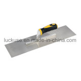 Stainless Steel Mirror Polished Plastering Trowel, Construction Tool (JF-PT114)