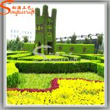 Landscape Decoration Artificial Boxwood Hedge Garden Boxwood Plant