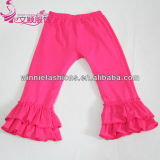 Wholesale Baby Clothing Cotton Pant Variety Colors Solid Ruffle Baby Pant