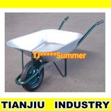 Wheel Barrow Wheelbarrow Wb6405 with Pneumatic Wheel