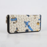 Cartoon PU Leather Wallet for Female