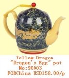 Yellow Dragon Queen's Royal Palace Ceramic