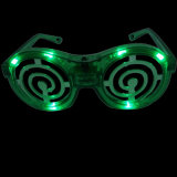Snail Shape LED Flashing Glasses (QY-LS100S)