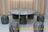 Round Stone Table