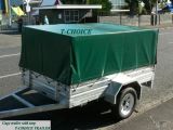 Cage Trailer with Tarp