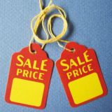 Tags, Prestrung, Durable Material