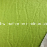 Kintted Backing PU Leather for Sleeper Sofa Hw-267