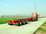 40ft Skeleton Container Semi Trailer with High Quaility