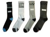 Men's Cotton Plain Fashion Dress Socks